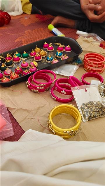 6 दिवसीय आर्टिफिशियल ज्वेलरी निर्माण विषय पर प्रशिक्षण  कार्यक्रम का आयोजन 