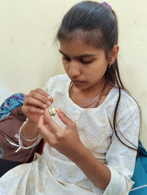 6 दिवसीय आर्टिफिशियल ज्वेलरी निर्माण विषय पर प्रशिक्षण  कार्यक्रम का आयोजन 