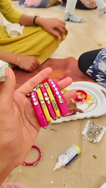 6 दिवसीय आर्टिफिशियल ज्वेलरी निर्माण विषय पर प्रशिक्षण  कार्यक्रम का आयोजन 