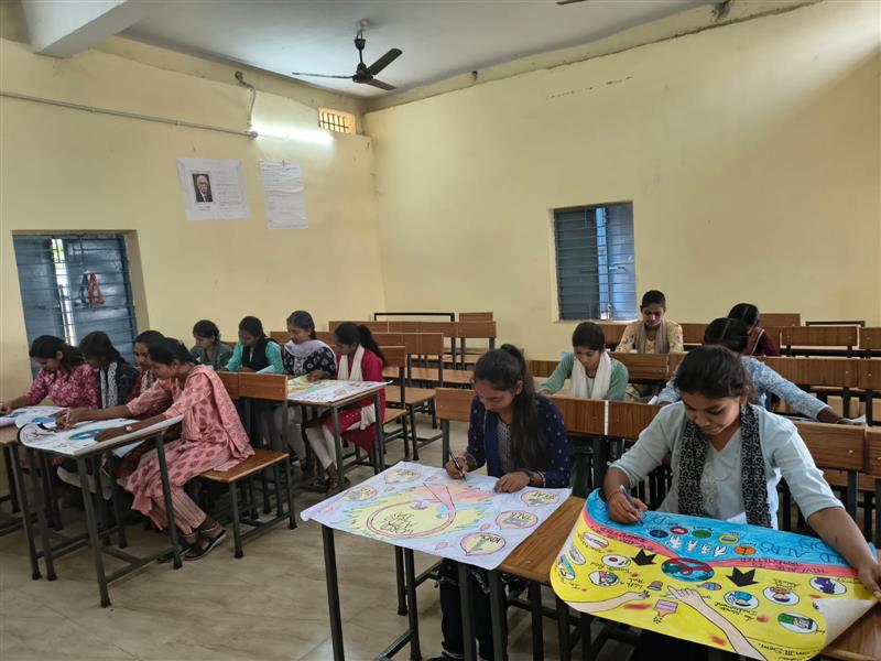 रेड रिबन  क्लब का वार्षिक अभिमुखीकरण और विश्व एड्स दिवस पर कार्यक्रमों का आयोजन 